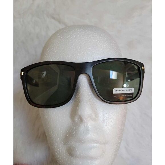 Geoffrey Beene Tortoise Sunglasses Unisex 100% Uv Protection New - Picture 2 of 6
